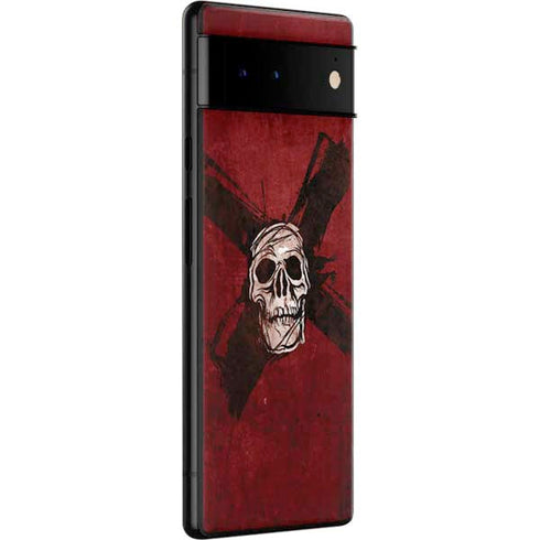 Zombie X Skull & Bone Google Pixel 6 Skin